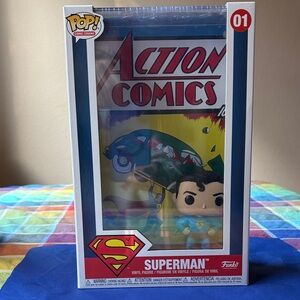 🌟 Funko Pops Superman Pop FigureVinyl Figure  with Red and Blue Accents 🌟 NWT 🌟